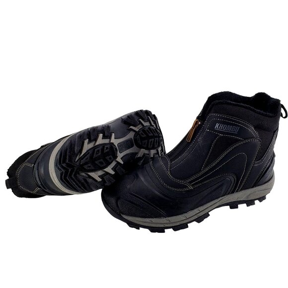 Khombu 10 Boots Men Mason Outdoor Waterproof Rugged Slip-on Winter Snow Shoes main image 12
